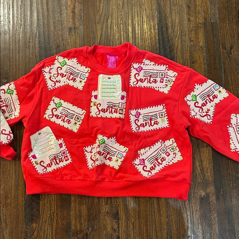 QUEEN OF SPARKLES Red Letters to Santa - Picture 2 of 5